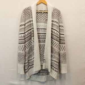 Lucky Brand southwest boho open cardigan-M